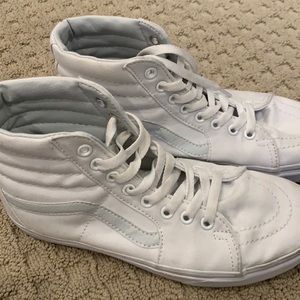 White Vans High Top